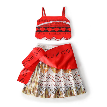 Disney Moana Costume for Girls | Princess Vaiana Dress