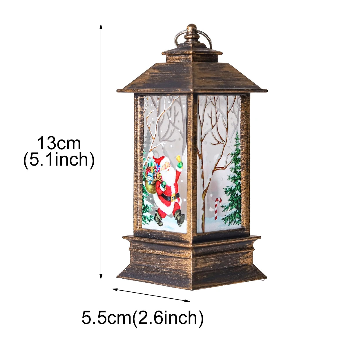 Christmas Lantern Light – Merry Decorations for Home & Tree Ornaments