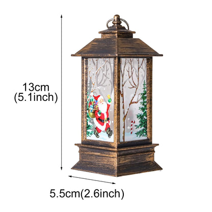 Christmas Lantern Light – Merry Decorations for Home & Tree Ornaments