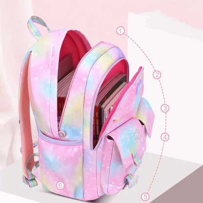 Children’s School Bags for Girls – Orthopedic Princess Satchel & Primary Backpack