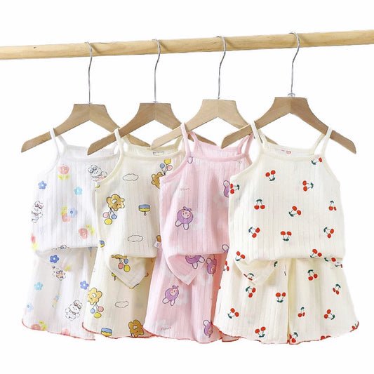 2-Piece Kids Cotton Pajamas