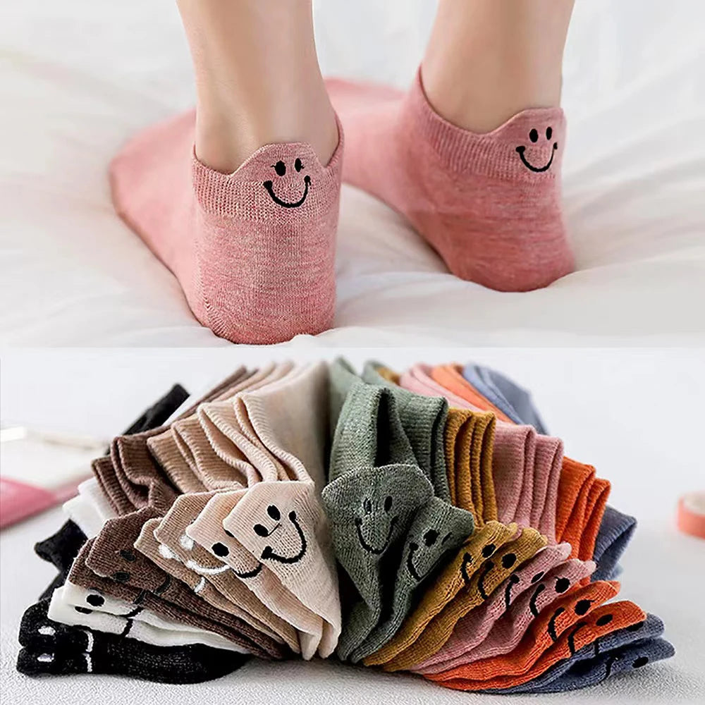 10 Pairs Kawaii Short Socks – Adorable & Comfortable