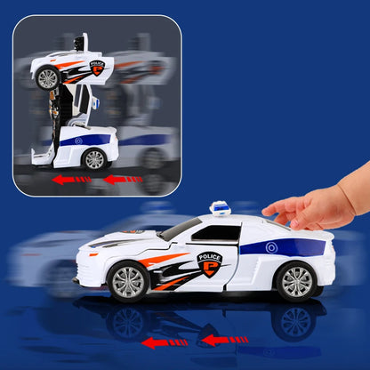 Mini 2-in-1 Deformation Car – Automatic Transform Robot Toy