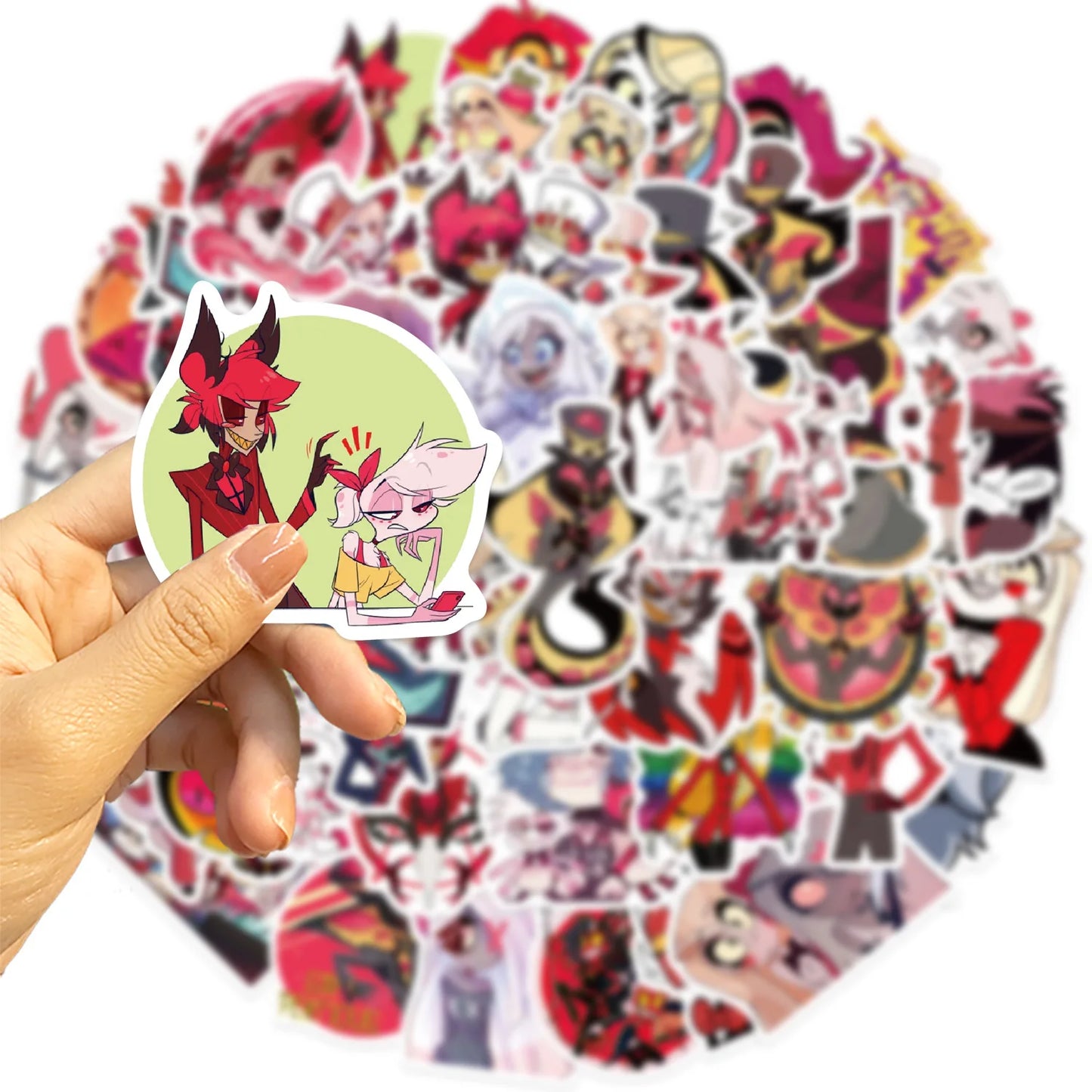 Hazbin Hotel Anime Stickers