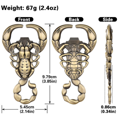 LKKCHER Scorpion Opener Gift Set for Men - Luxury Beer Bottle Corkscrew