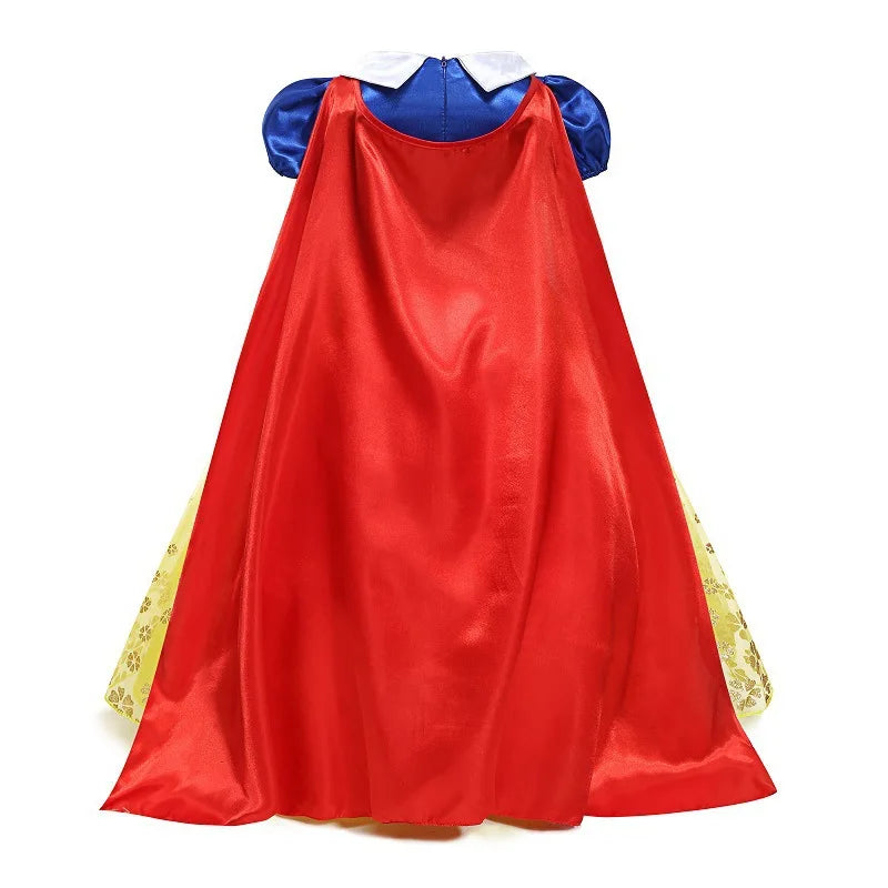 Deluxe Princess Snow White Gown with Cape