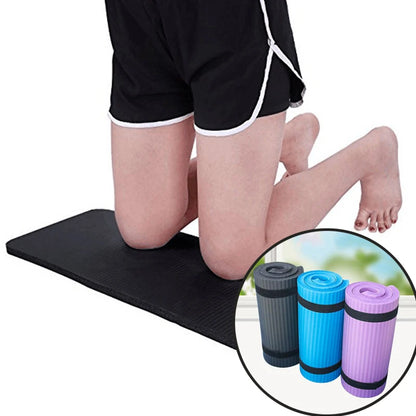 1.5cm Thick Non-Slip Yoga Knee Pad - Foam Fitness Cushion Mat