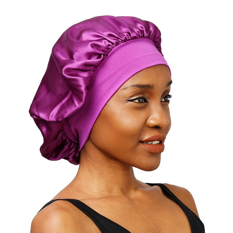 High-Quality Polyester Women's Sleep Cap | Soft & Comfortable