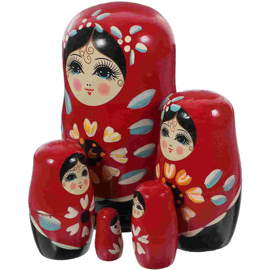 Russian Nesting Dolls Set – Traditional Matryoshka Dolls