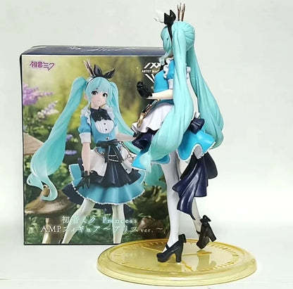 Hatsune Miku Alice Princess Ver. Anime Action Figure