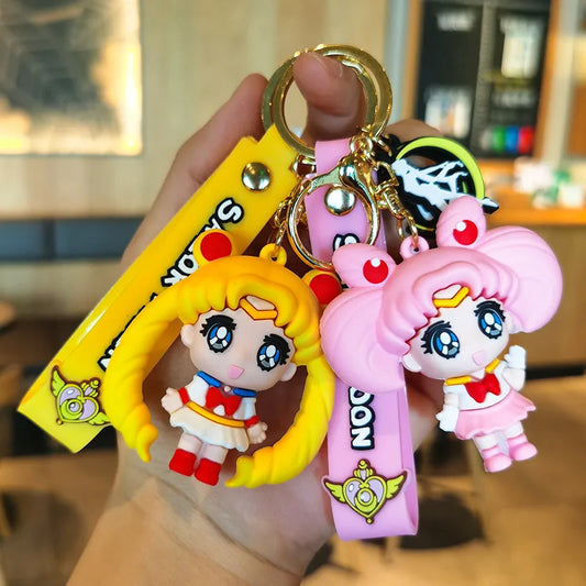 Sailor Moon Figure Keychain – Charming Anime Accessory