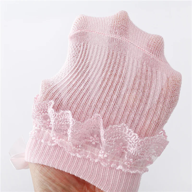 Cotton Lace Infant Girls Sock