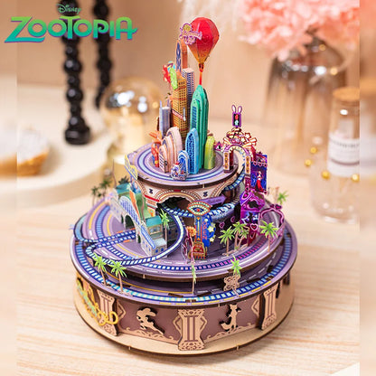 Disney Zootopia Octopus 3D Wooden Puzzle