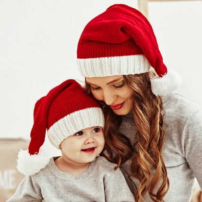 Santa Hat-Knitted Soft Beanie