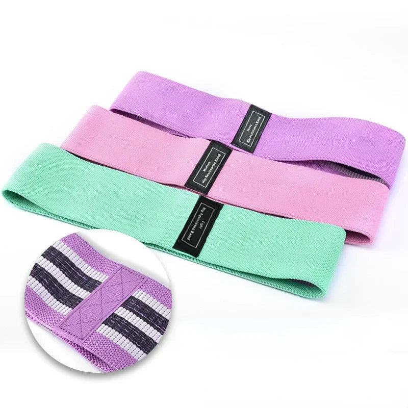 Elastic Resistance Bands for Fitness