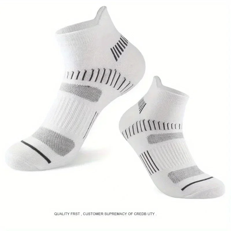 Men's Cushioned Ankle Socks - Comfortable & Durable Athletic Socks