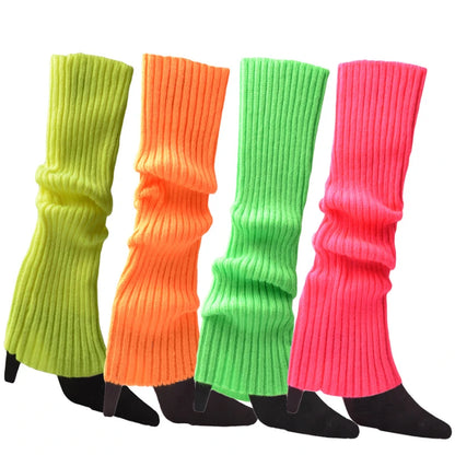 Halloween Neon Knit Leg Warmers Series 1