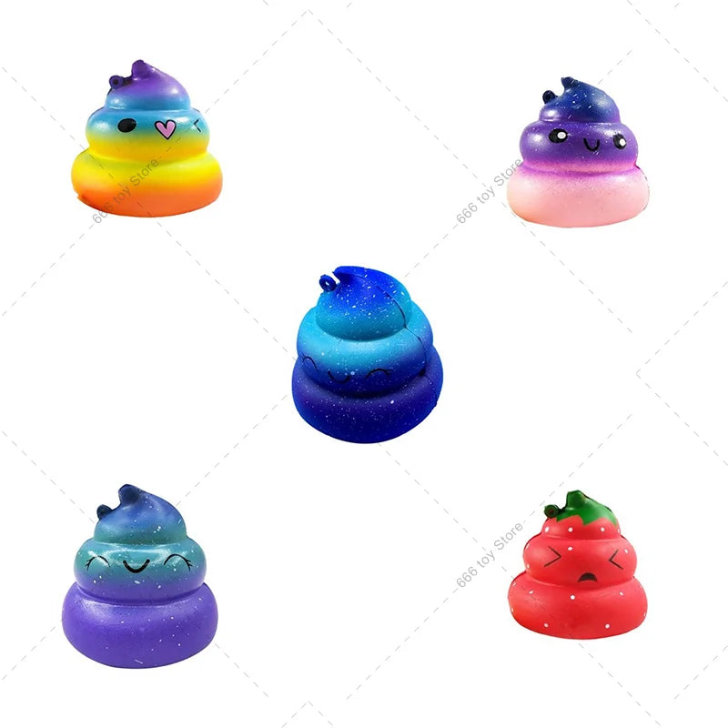 Cute Anime Antistress Ball – Slow Rising Stress Relief Toy for Kids