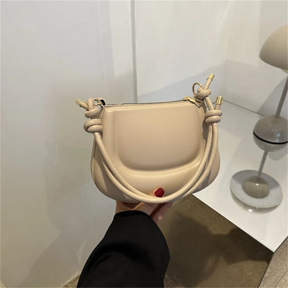 Soft PU Ladies Leather Crossbody Bag