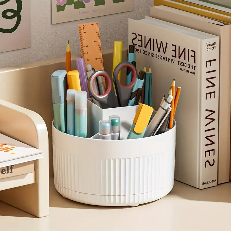 Rotating Makeup Brush Storage Box