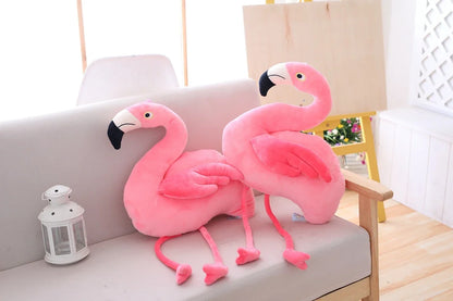 Realistic Flamingo Plush Toy