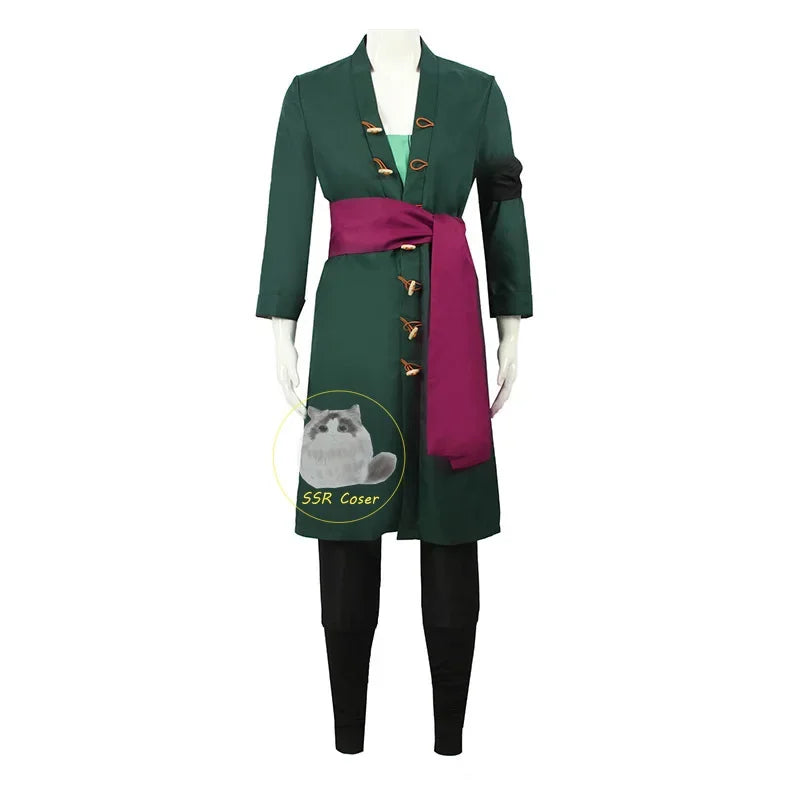 Anime Roronoa Zoro Cosplay Costume