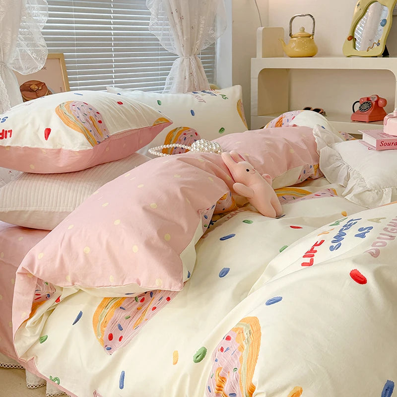 Cute Donuts Bedding Set | Fun & Whimsical Bedding for All Ages