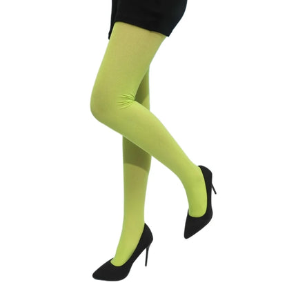 Neon Color Sexy High Knee Pantyhose