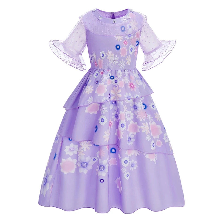 Little Girls Magic Mermaid Elsa Gown