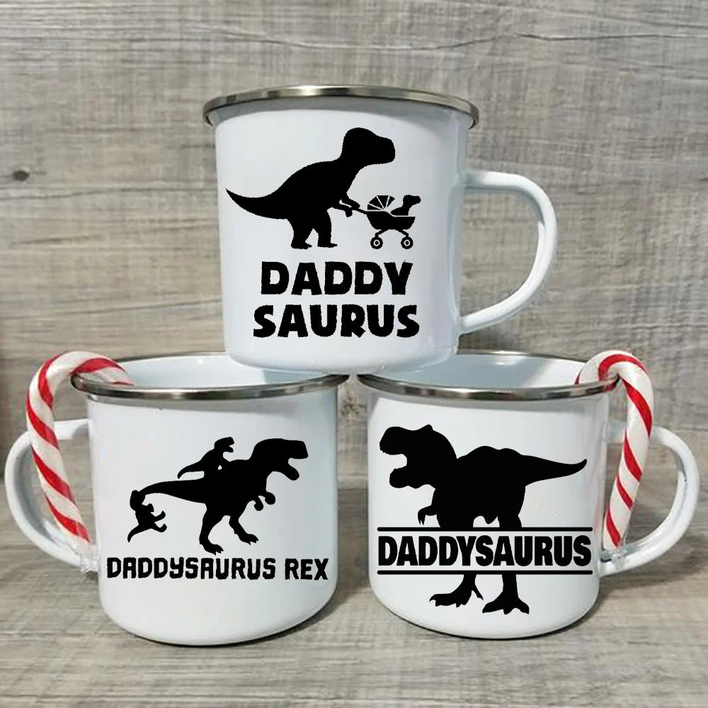 Daddysaurus Funny Coffee Mug – Perfect Gift for Dad's Birthday