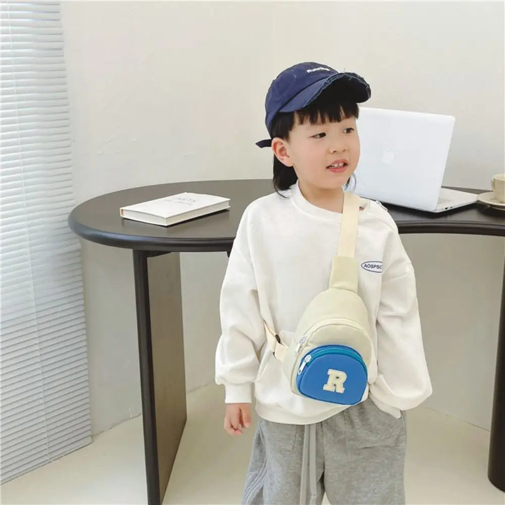 Nylon Children’s Bag | Fashion Zipper Shoulder Bag