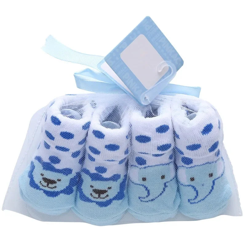 New Solid Color Cotton Sport Socks for Babies