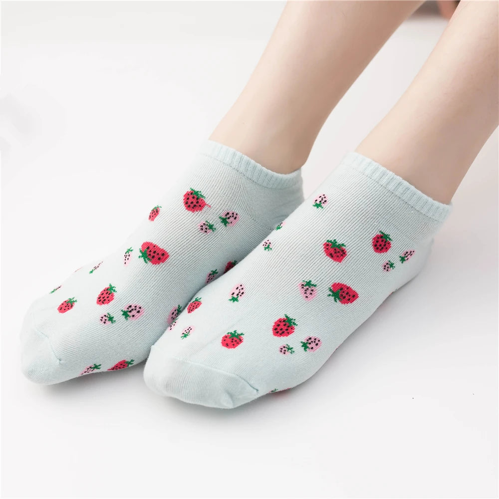 New Cute Art Fresh Fruit Party Socks