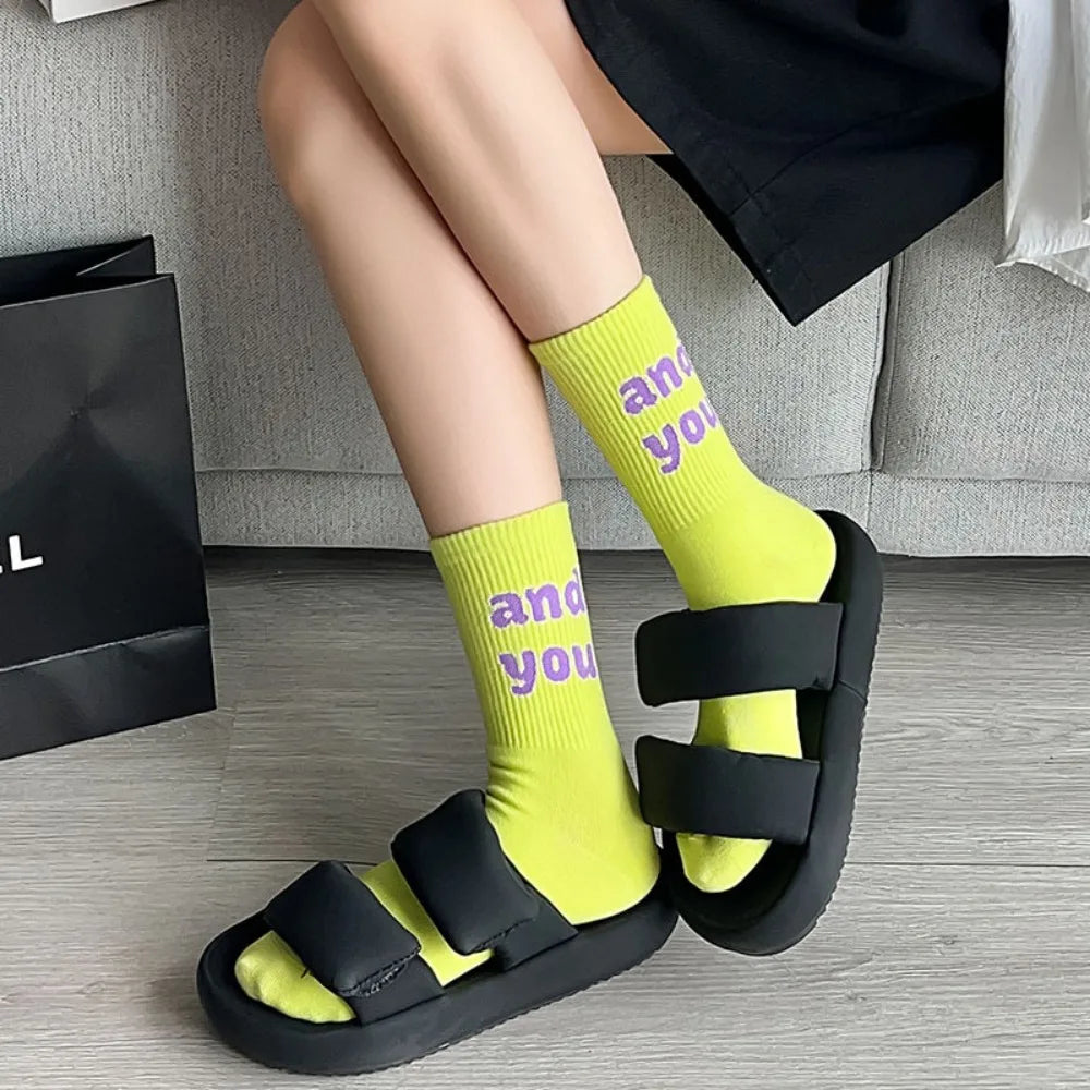 Korean Style Women Socks (3 pairs)