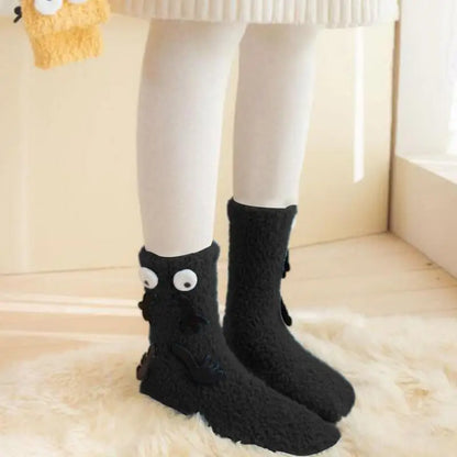 Winter Funny Cute Fuzzy Socks