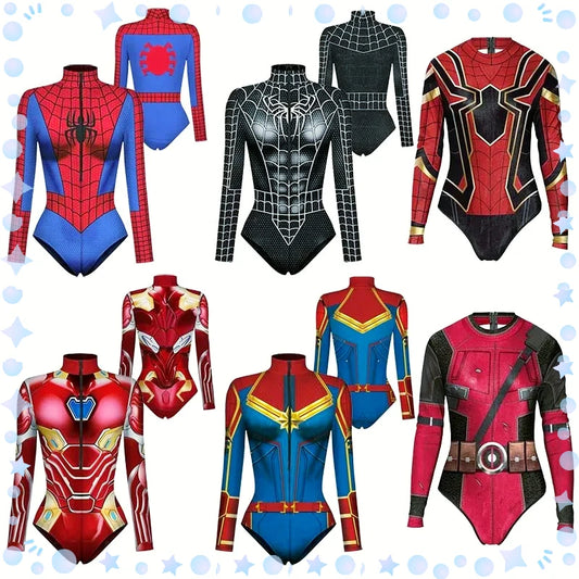 Superhero Bodysuit for Adults