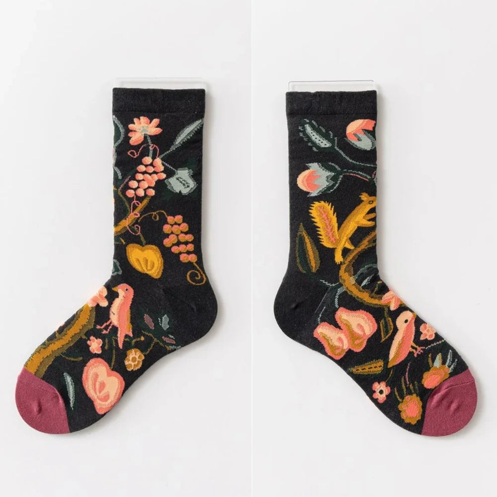 Hot Sale Colorful Cartoon Graffiti Socks for Men & Women Series 4