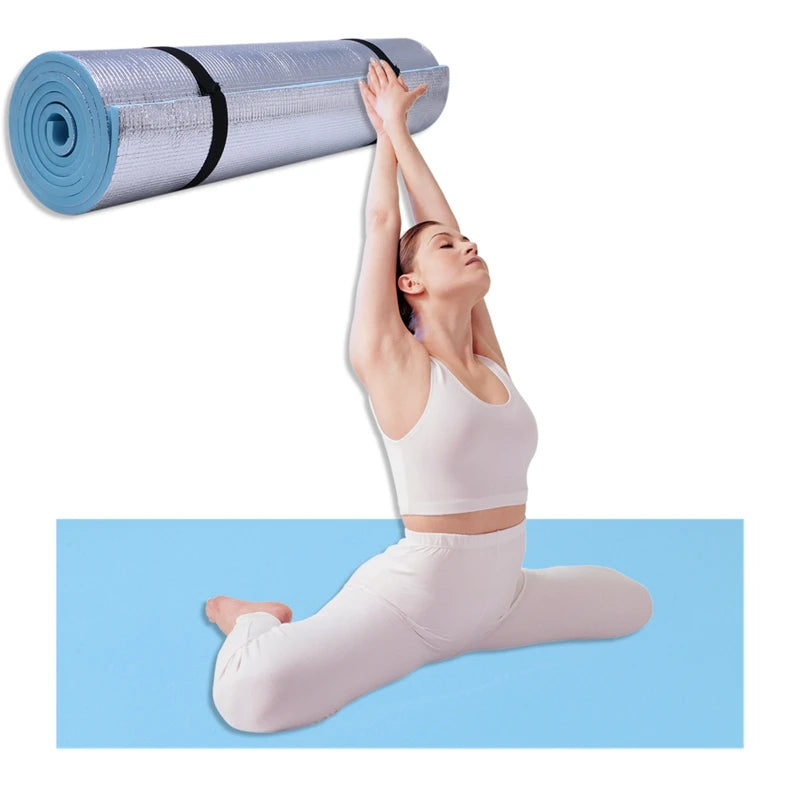 6mm Thick Non-Slip EVA Yoga Mat - Durable Fitness Pad