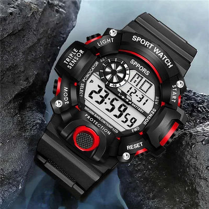 Kegllect Men's Sports Multifunction Digital Watch