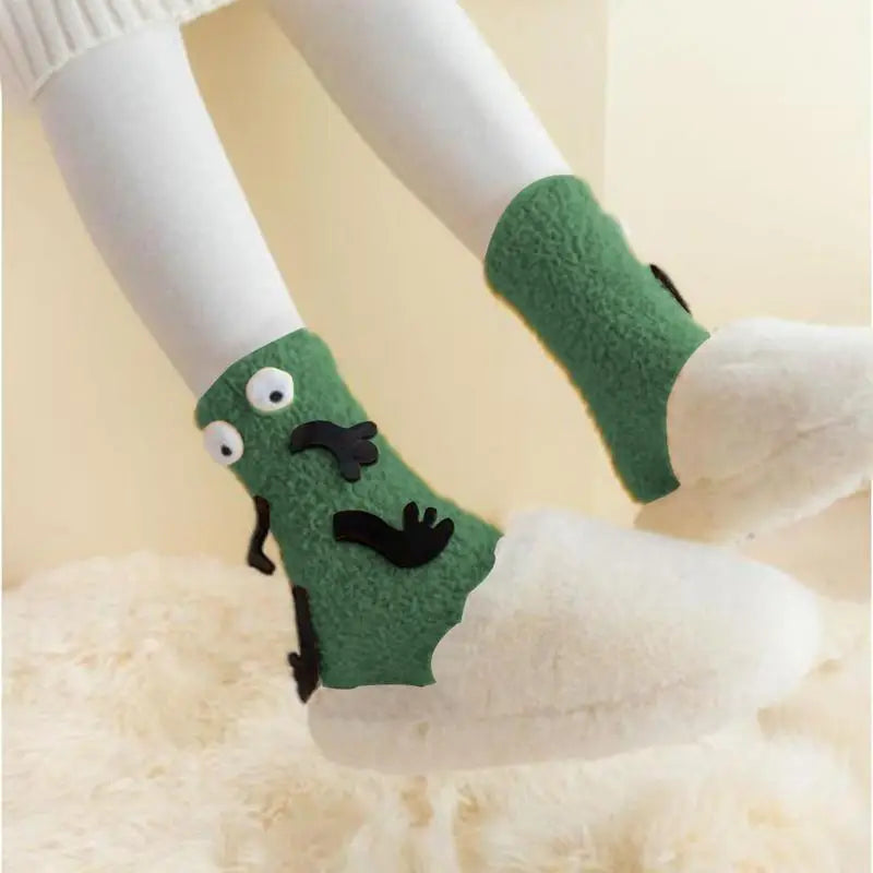 Winter Funny Cute Fuzzy Socks