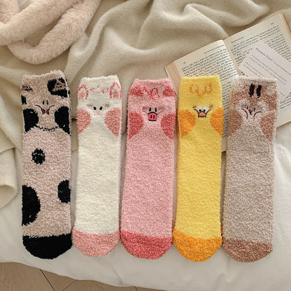 House Sleeping Floor Socks