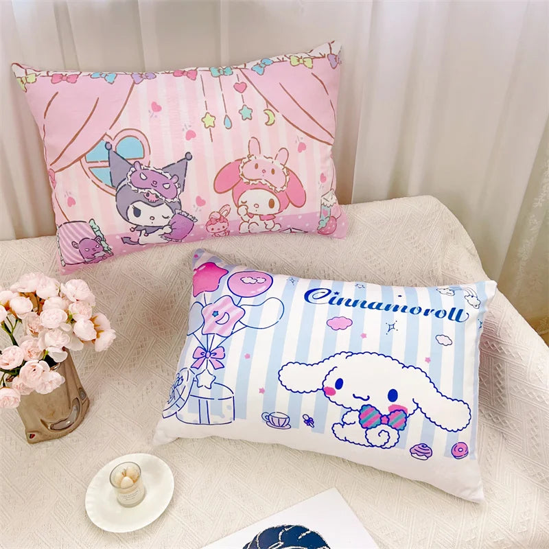 Sanrio Cartoon Pillowcase – Little Twin Stars, Kuromi, My Melody, Cinnamoroll