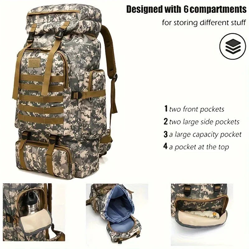 Large Capacity Waterproof Sports Backpack