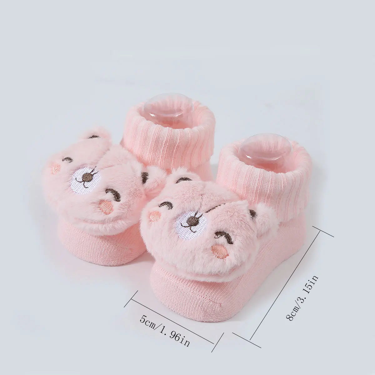 Cute Cartoon Animal Baby Socks – Soft Cotton