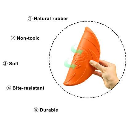 Bite-Resistant Flying Disc for Dogs – Outdoor Training Toy