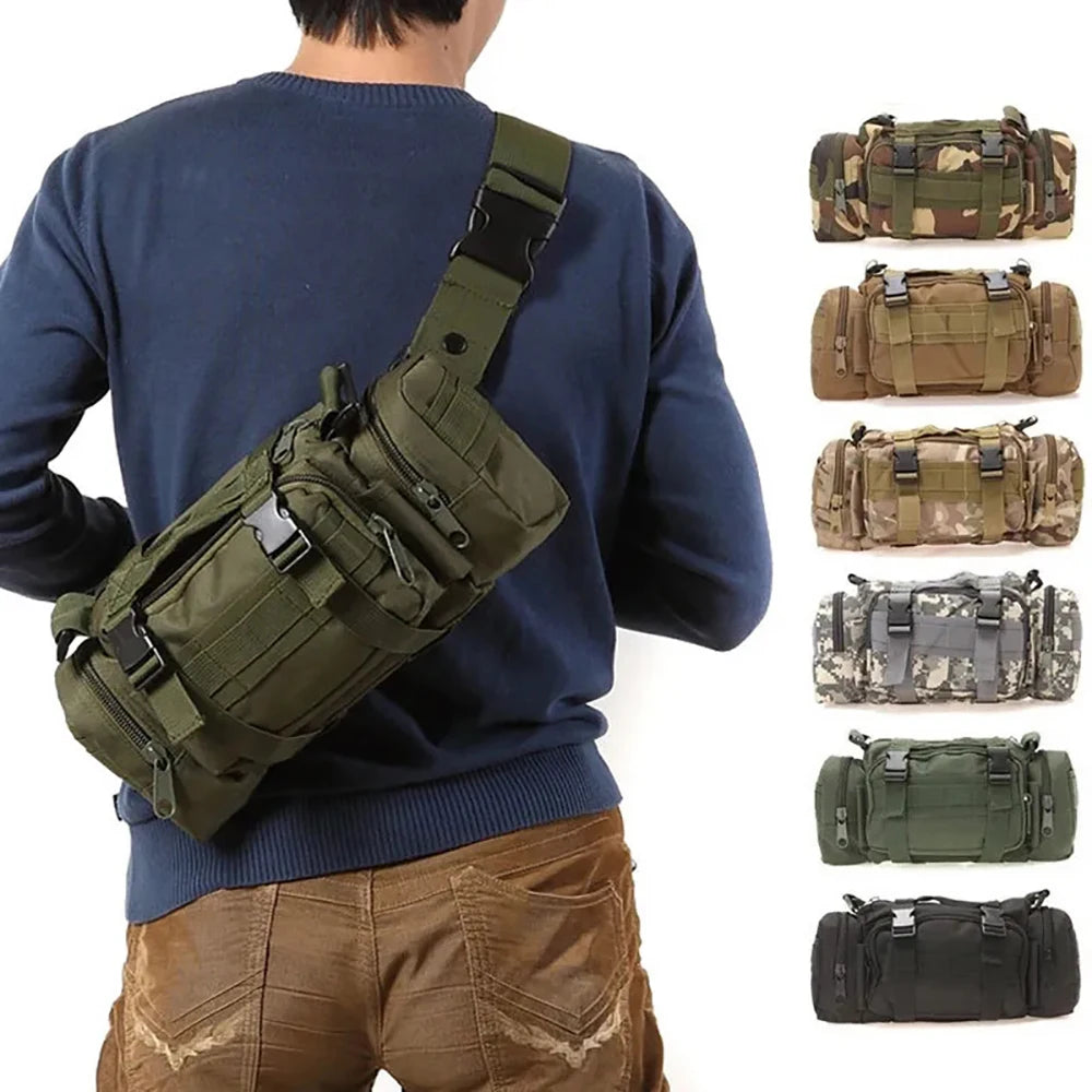 Waterproof 600D Outdoor Hiking Waist Bag