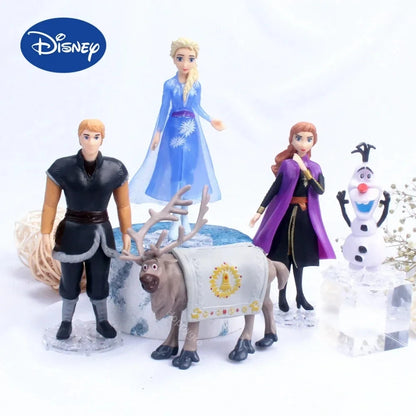 Disney Frozen 2 Elsa & Anna PVC Action Figures Set (5/6pcs)