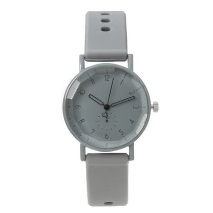 Women's Silicone Strap Quartz Watch - Fashion Student Sports