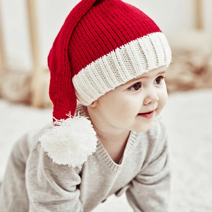 Santa Hat-Knitted Soft Beanie