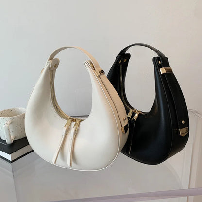 Luxury Solid Underarm Bag for Women